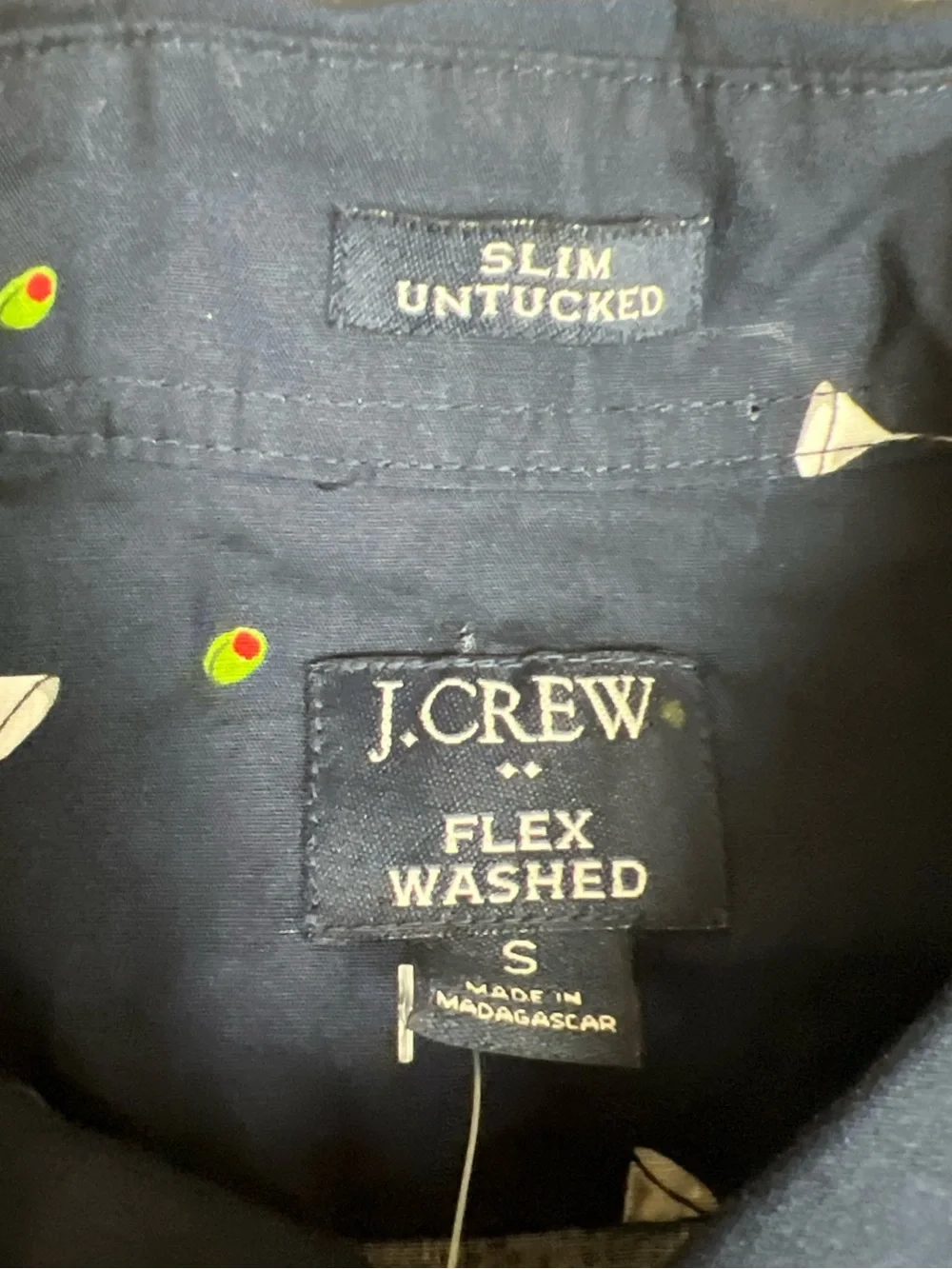 J. Crew crisp navy